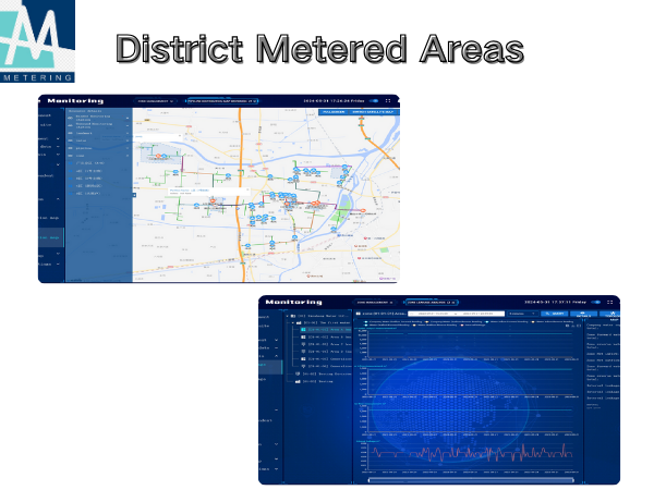 Leak Detection Using DMA District Metered Areas (DMAs)