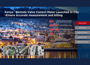 Kenya Remote Valve Control Meter Launched in City